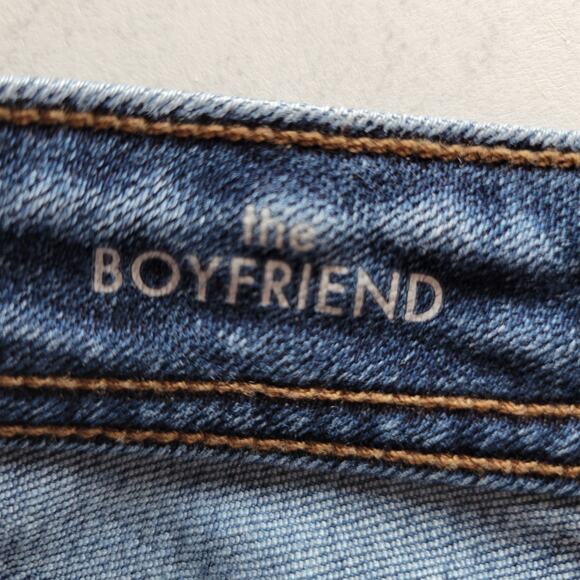 Liverpool Boyfriend Jeans Medium Wash Size 8 - Picture 12 of 16